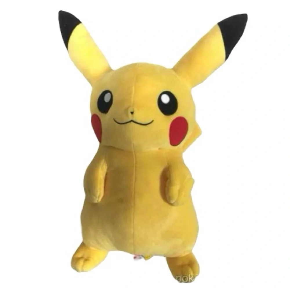 POKEMON CENTER 2016 PIKACHU LIFE-SIZE PLUSH TOY (VERSION #2 MOUTH CLOSED)